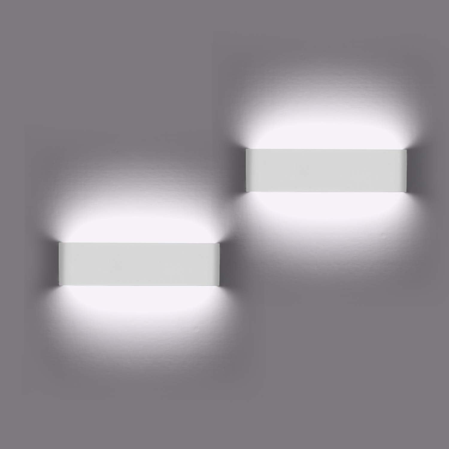 2 Pack LED Wall Lights Indoor