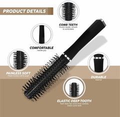 Round Hair Brush – Fast Drying & Styling Radial Brush for All Hair Lengths