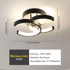 Modern LED Ceiling Lamp Chandelier for Living Room and Bedroom Pendant Lighting