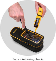 Martindale VT12 Two Pole Voltage and Continuity Tester, Yellow