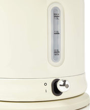 Haden Highclere 3000W Cordless Kettle – 1.5L Rapid Boil, Cream, Lightweight & Easy Pour