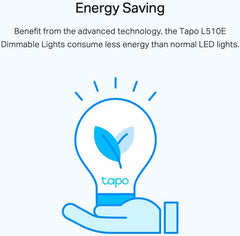 Tapo L510E 2-Pack E27 Smart WiFi LED Bulbs 8.3W