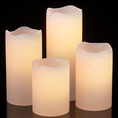 12-Pack Flameless Waterproof Votive Candles – Battery Operated, Flickering, 1.5