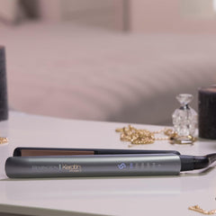 Protect Intelligent Hair Straightener with Heat Sensor, Keratin & Almond Oil Plates