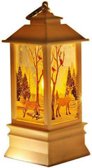 HoitoDeals LED Christmas Lantern Table Lamp - Light Up Ornament for Xmas Decoration