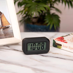 Small Digital Travel Alarm Clock – Easy to Read, Snooze Light, Ascending Alarm, 12/24H