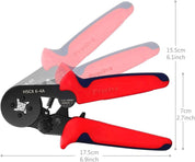 Crimping Plier Set 0.25-10mm² with 1200 Ferrules