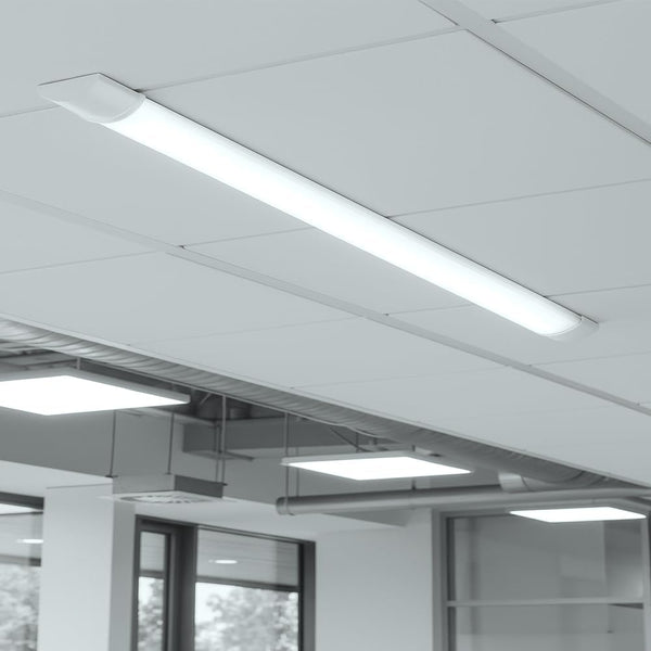 LEDBRITE LED Batten Light 1FT 9W 6500K Daylight IP20 Ceiling Strip ...