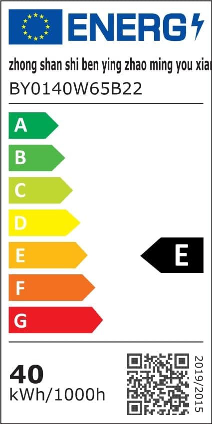 B22 LED Bulb 40W High Power Cool White 6500K