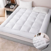 Extra Deep 10cm Single Mattress Topper – Luxury Quilted Soft Hotel Quality Pad