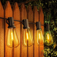 solar festoon lights 