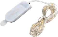 Outdoor Wire String Lights - Portable Outdoor String Fairy Lights for Bedroom, Indoor, Branches, Tents