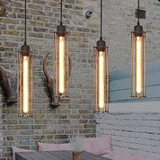 4W Tubular Edison LED Filament Bulb 2700K Warm White 4 Pack