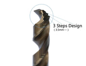 Metric M42 8% Cobalt Twist Drill Bits 1.5mm-6.5mm (13pcs)