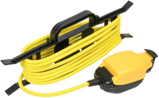 5M Outdoor Heavy Duty Extension Lead with Single Socket & Thermal Cut-Out – 13A
