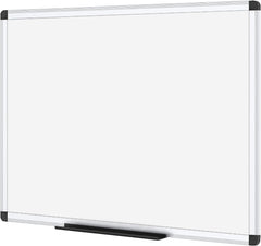 Magnetic Whiteboard with Silver Aluminium Frame, 90x60cm Dry Erase Board