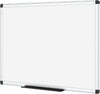 Magnetic Whiteboard with Silver Aluminium Frame, 90x60cm Dry Erase Board