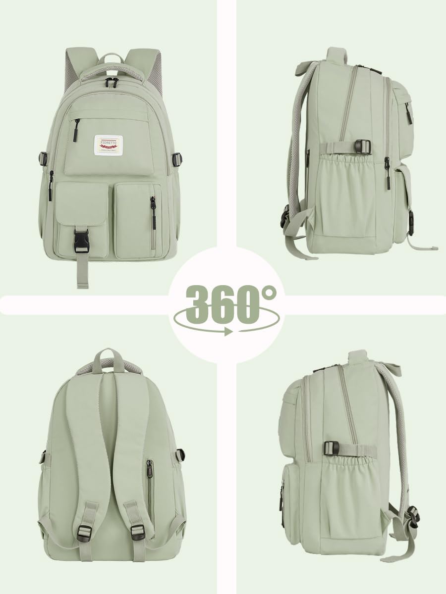 Lightweight School Backpack for Girls – 14" Laptop Rucksack, Travel & College Bag