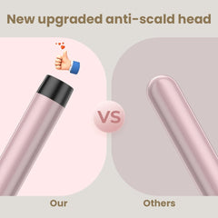 5-in-1 Hair Curling Wand – 10mm-32mm Ceramic Curlers with Anti-Scald Clips & Gloves