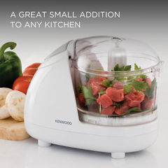 Kenwood CH180B Mini Chopper – 0.35L, 2 Speeds, 300W, Dishwasher Safe