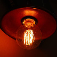 Vintage Edison Globe Bulbs 40W E27 Warm Light – 4 Pack
