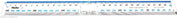 30cm Folding Ruler – Durable Compact Measuring Tool for School & Office