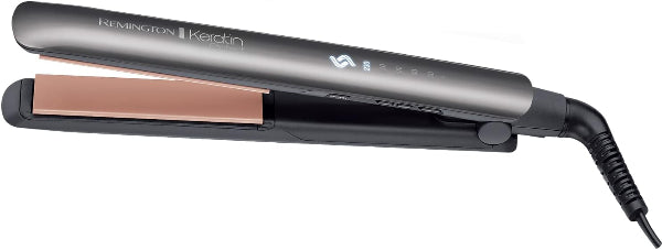 Protect Intelligent Hair Straightener with Heat Sensor, Keratin & Almond Oil Plates