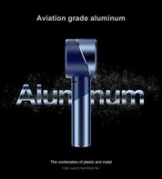 Handheld Fan,Ultra-Portable 7000 RPM Turbo Mini Fan with 16H Battery,4-Speed USB Rechargeable Metal Design | Pocket Fan for Travel/Outdoor/Home/Office,Gift for Men & Women (Alloy Construction)