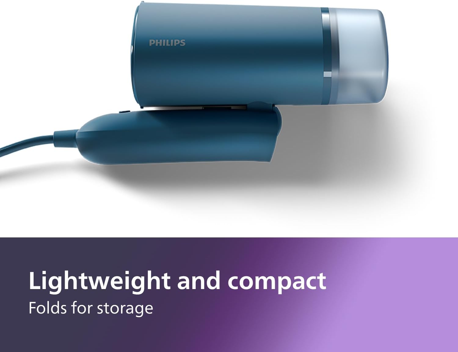 Philips 1000W Handheld Clothes Steamer – Blue