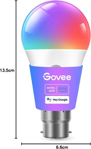 RGBWW Smart LED Bulb B22 9W 800LM WiFi