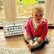 A4 Cinematic Light Box with 105 Letters & Colour Emojis