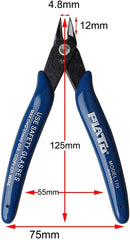 Wire Cutter, Craft Wire Precision Electrical Cable Cutter Cutting Plier Side Snips Flush Cutter Diagonal Pliers Cutting Pliers Tool for Coil Making, Home DIY Jewelry