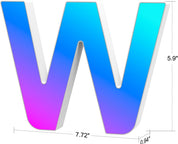 LED Letter Light W USB Color Changing