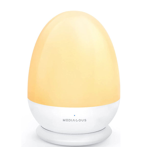 Baby Night Light - 2500mAh, Touch Control, Timer, LED Egg Lamp for Kids