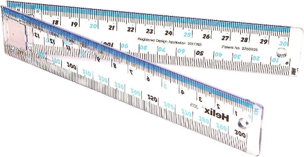 30cm Folding Ruler – Durable Compact Measuring Tool for School & Office