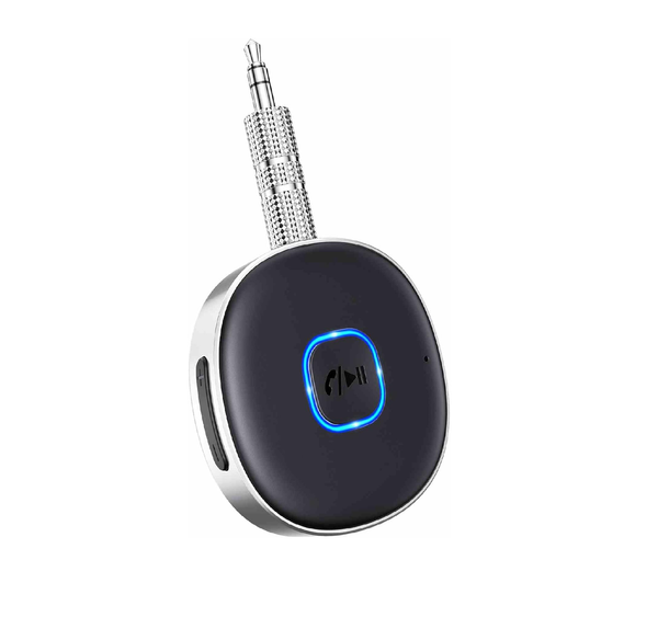 Mini Bluetooth 5.3 AUX Adapter – Hi-Fi Car Receiver with Dual Connection & 16H Playtime