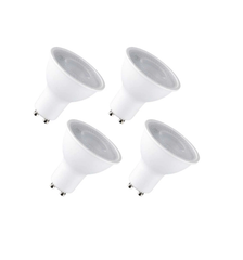 GU10 LED Bulbs 5W Cool White – Energy Saving Spotlight, Pack of 4