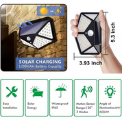 4X Solar Power PIR Motion Sensor