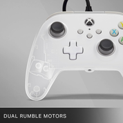 Wired Controller for Xbox Series , Xbox One & PC, Dual Motors, USB Cable – White