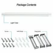 4FT LED SHOP LIGHT 4500K Daylight Fixture LED Ceiling Lights Garage Lamp