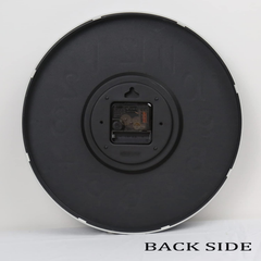 12-Inch Silent Modern Wall Clock, Non-Ticking Battery Operated for Home & Office