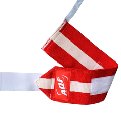 Weight Lifting Wrist Wraps – Adjustable Gym Training Straps (Pair, One Size)