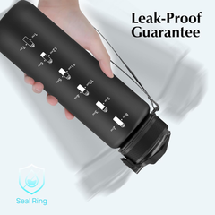Motivational Sports Water Bottle 1L/500ml – Leakproof BPA-Free Tritan Bottle