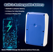 Kids Handheld Game Console with 666 Built-in Games, Rechargeable Color Screen