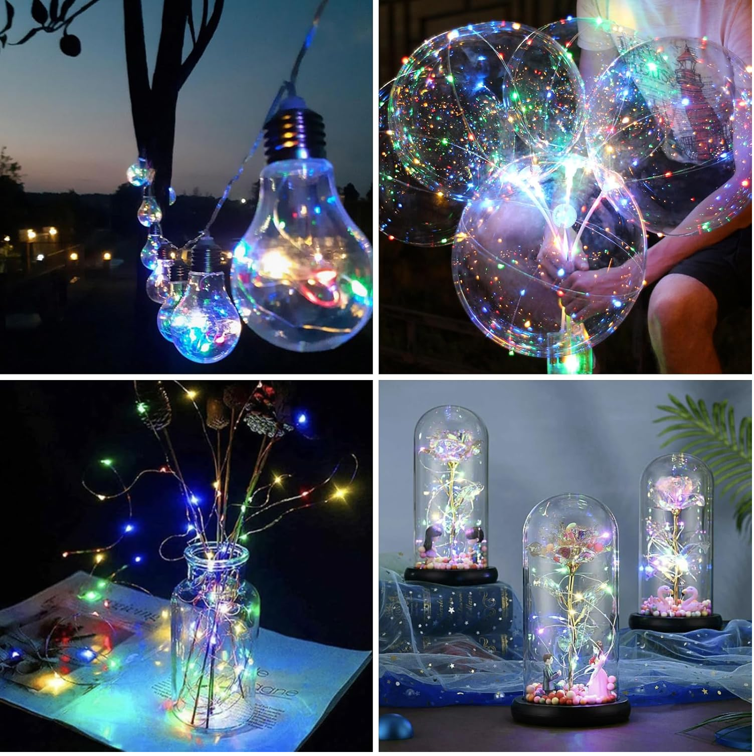 Multi-Color Bottle fairy lights