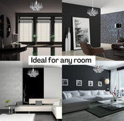 Crystal Faceted Oriel Light Shade, Crystal Chandelier, Ceiling Light Shade, Lamp Shade, Chandeliers Ceiling Light