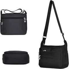 Waterproof Nylon Crossbody Bag for Women – Casual Shoulder Messenger Purse