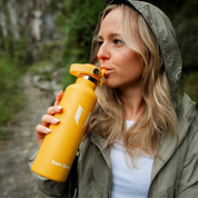 FlipFlow Insulated Stainless Steel Water Bottle – 350ml to 1L, Straw Lid, BPA-Free