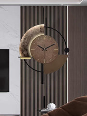 Decorative Silent Wall Clock with Pendulum 16.5x31.5in