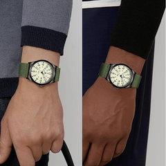 Men’s Military Analog Quartz Watch, Waterproof Tactical Sport Nylon Band